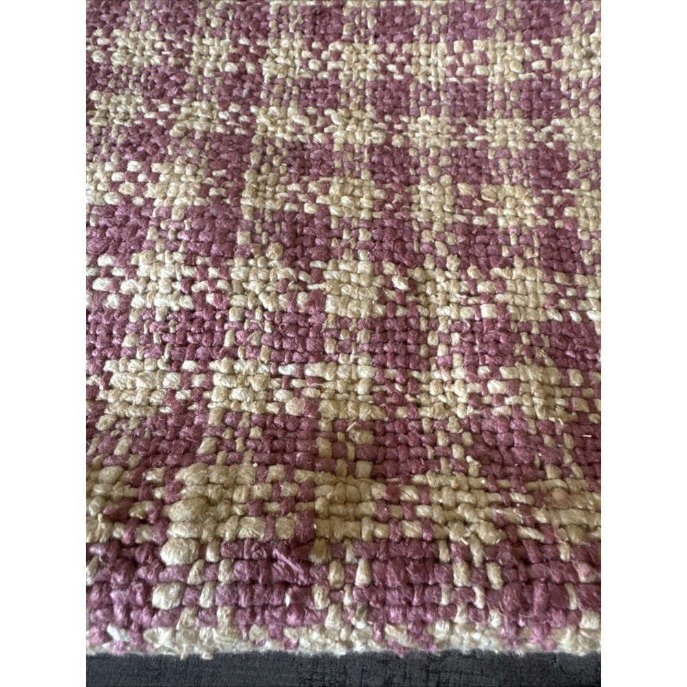82.5" X  46"  Heavy Woven Silk Upholstery Fabric Koplavitch & Zimmer Mulberry